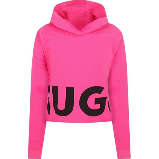 Bluza dziewczęca Hugo Kids z napisami