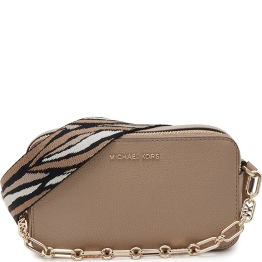 Listonoszka Michael Kors na ramię brązowa