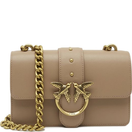 Pinko Skórzana torebka na ramię LOVE ONE MINI C ze sklepu Gomez Fashion Store w kategorii Kopertówki - zdjęcie 163946646