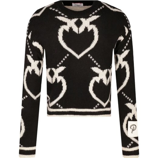 Sweter dziewczęcy Pinko z poliamidu