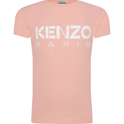 KENZO KIDS T-shirt | Regular Fit ze sklepu Gomez Fashion Store w kategorii Bluzki dziewczęce - zdjęcie 163947436