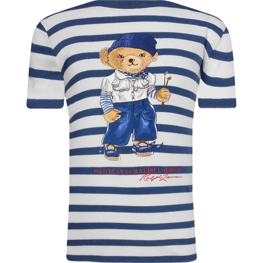 POLO RALPH LAUREN T-shirt | Regular Fit ze sklepu Gomez Fashion Store w kategorii Bluzki dziewczęce - zdjęcie 163947517
