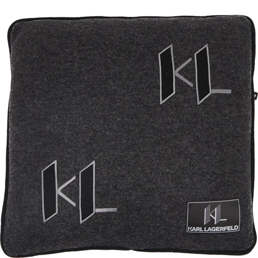 Karl Lagerfeld Poduszka K/Monogram | z dodatkiem kaszmiru Karl Lagerfeld Uniwersalny wyprzedaż Gomez Fashion Store