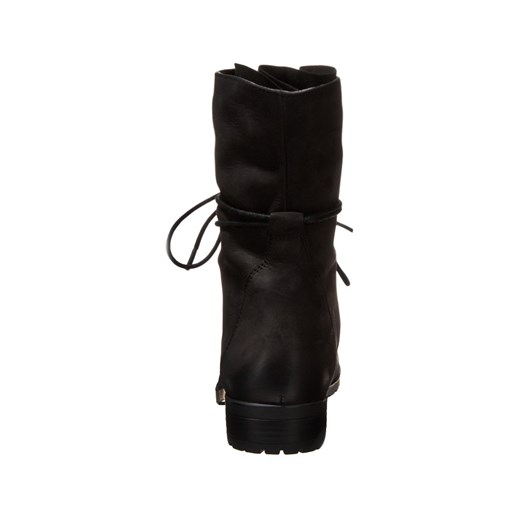 Caprice HELINA Botki sznurowane black zalando  bez wzorów/nadruków
