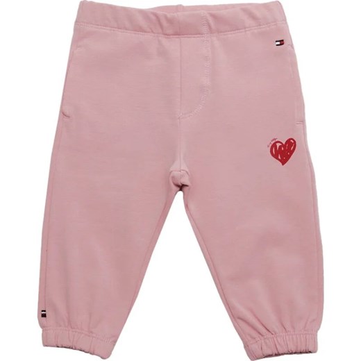 Tommy Hilfiger Spodnie dresowe VALENTINES DAY | Regular Fit ze sklepu Gomez Fashion Store w kategorii Spodnie dziewczęce - zdjęcie 163948316