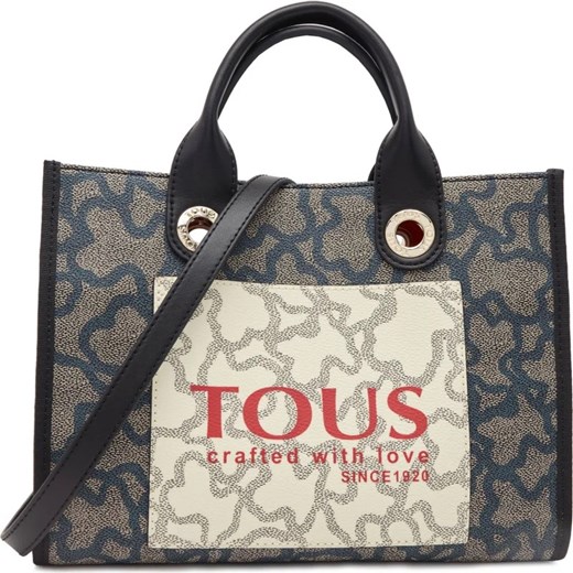 Shopper bag Tous ze skóry ekologicznej duża 