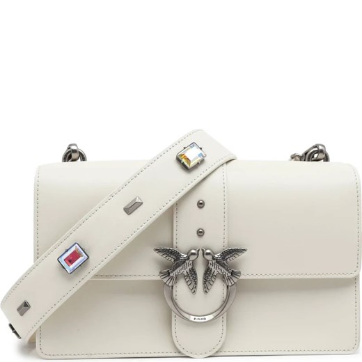 Pinko Skórzana torebka na ramię LOVE ONE CLASSIC FL VITELLO SE ze sklepu Gomez Fashion Store w kategorii Listonoszki - zdjęcie 163949307