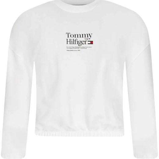 Tommy Hilfiger Bluza | Regular Fit ze sklepu Gomez Fashion Store w kategorii Bluzy dziewczęce - zdjęcie 163949345