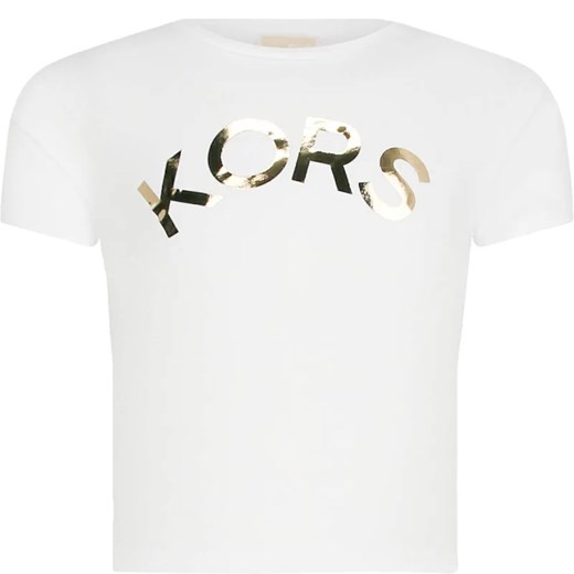 Michael Kors KIDS T-shirt | Regular Fit ze sklepu Gomez Fashion Store w kategorii Bluzki dziewczęce - zdjęcie 163949395