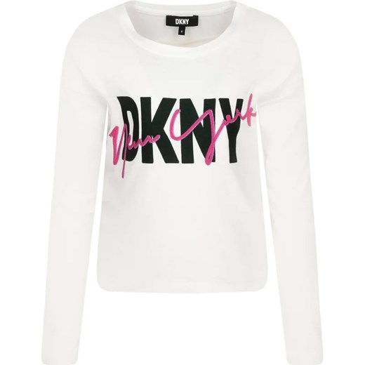 DKNY Kids Bluzka | Cropped Fit ze sklepu Gomez Fashion Store w kategorii Bluzki dziewczęce - zdjęcie 163949416