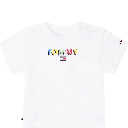 Bluzka dziewczęca Tommy Hilfiger bawełniana