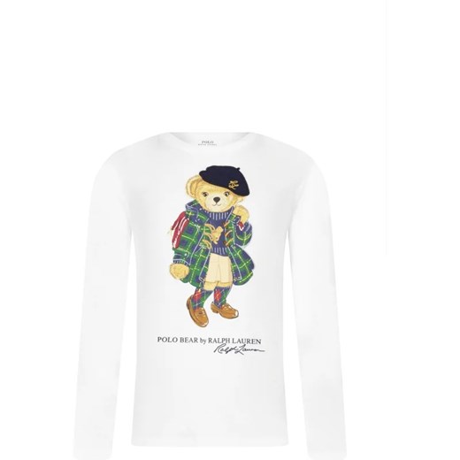 POLO RALPH LAUREN Bluza LS BEAR CN-KNIT SHIRTS-T-SHIRT | Regular Fit Polo Ralph Lauren 176 okazyjna cena Gomez Fashion Store