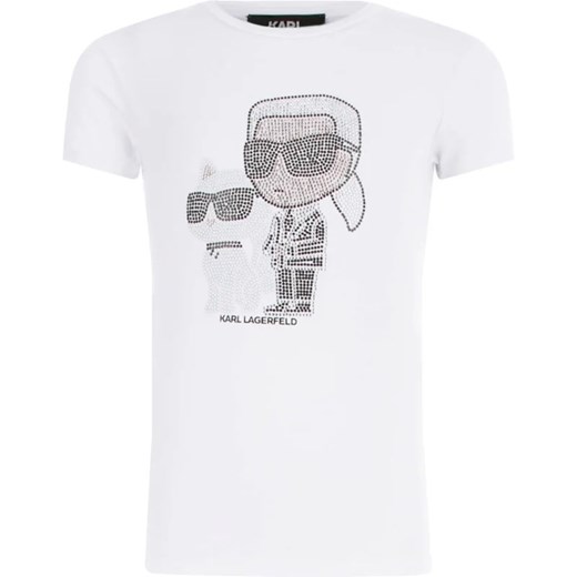 Karl Lagerfeld Kids T-shirt | Regular Fit 138 wyprzedaż Gomez Fashion Store