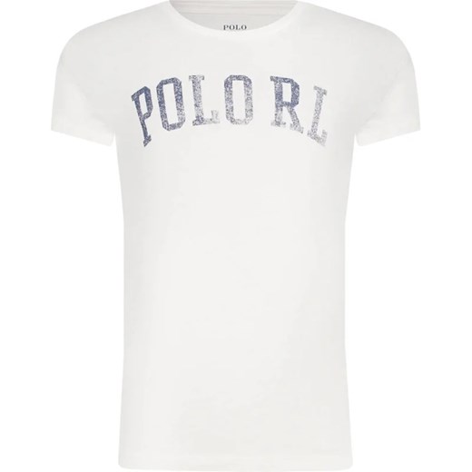 POLO RALPH LAUREN T-shirt | Regular Fit ze sklepu Gomez Fashion Store w kategorii Bluzki dziewczęce - zdjęcie 163949597
