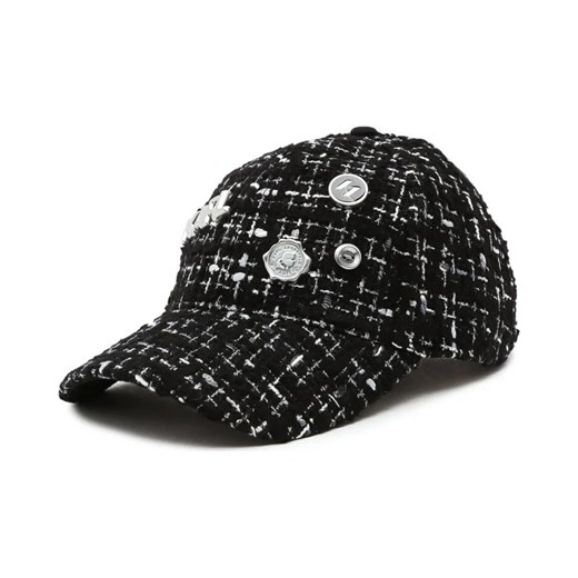 Karl Lagerfeld Bejsbolówka | z dodatkiem wełny Karl Lagerfeld OS okazja Gomez Fashion Store