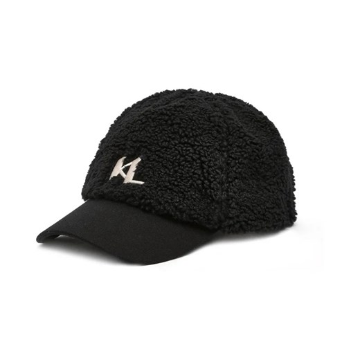 Karl Lagerfeld Bejsbolówka K/Kl Shearling ze sklepu Gomez Fashion Store w kategorii Czapki z daszkiem damskie - zdjęcie 163949999