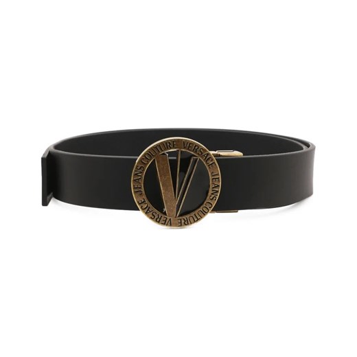 Versace Jeans Couture Skórzany dwustronny pasek 90 Gomez Fashion Store