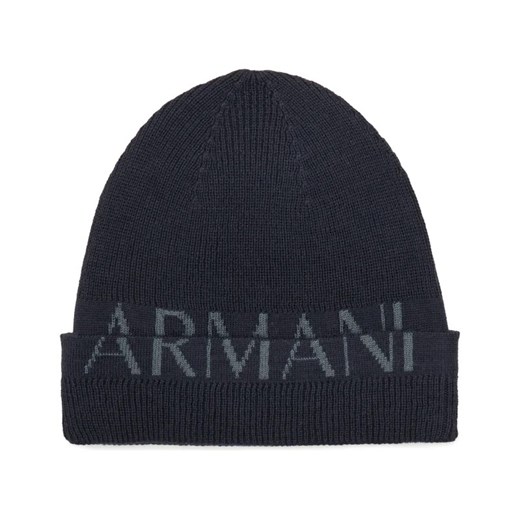 Armani Exchange Czapka | z dodatkiem wełny Armani Exchange Uniwersalny Gomez Fashion Store