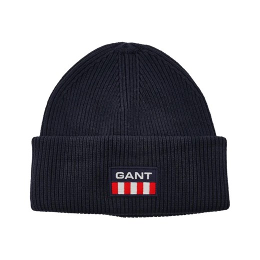 Gant Czapka RETRO SHIELD | z dodatkiem wełny Gant OS okazyjna cena Gomez Fashion Store