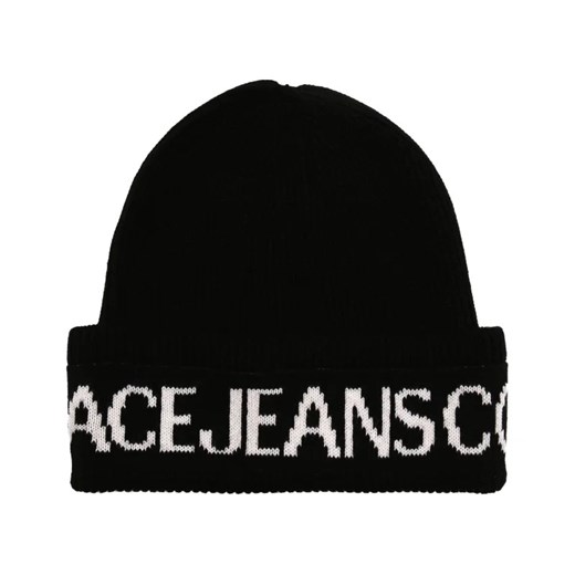Versace Jeans Couture Czapka | z dodatkiem wełny Uniwersalny promocyjna cena Gomez Fashion Store