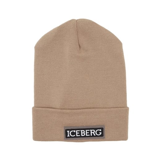 Iceberg Wełniana czapka ze sklepu Gomez Fashion Store w kategorii Czapki zimowe męskie - zdjęcie 163951497
