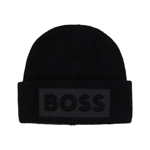 BOSS BLACK Wełniana czapka Monello ze sklepu Gomez Fashion Store w kategorii Czapki zimowe męskie - zdjęcie 163952175