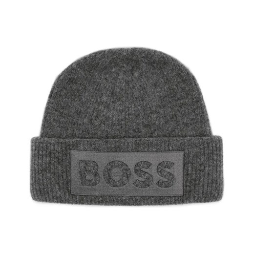 BOSS BLACK Wełniana czapka Monello ze sklepu Gomez Fashion Store w kategorii Czapki zimowe męskie - zdjęcie 163952177