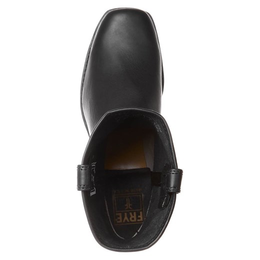 Frye HARNESS Botki kowbojki i motocyklowe black zalando czarny na obcasie