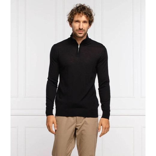Emporio Armani Wełniany sweter | Regular Fit Emporio Armani M wyprzedaż Gomez Fashion Store