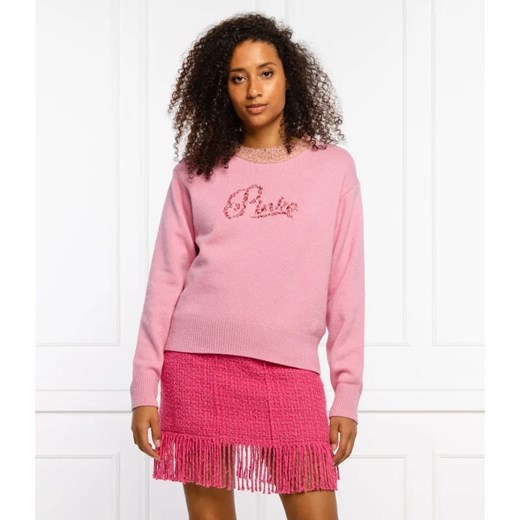 Pinko Sweter MOSCATO 1 | Regular Fit | z dodatkiem wełny ze sklepu Gomez Fashion Store w kategorii Swetry damskie - zdjęcie 163953185