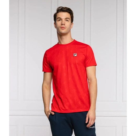 FILA T-shirt HENIO | Regular Fit ze sklepu Gomez Fashion Store w kategorii T-shirty męskie - zdjęcie 163953565