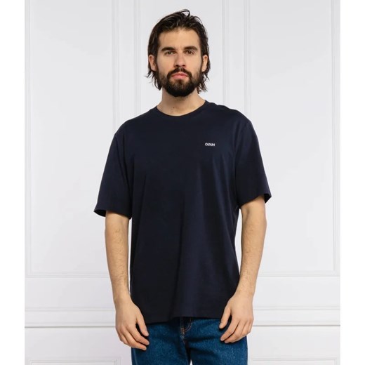 T-shirt męski czarny Hugo Boss casual 