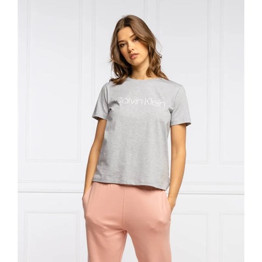 Calvin Klein T-shirt | Regular Fit ze sklepu Gomez Fashion Store w kategorii Bluzki damskie - zdjęcie 163953918