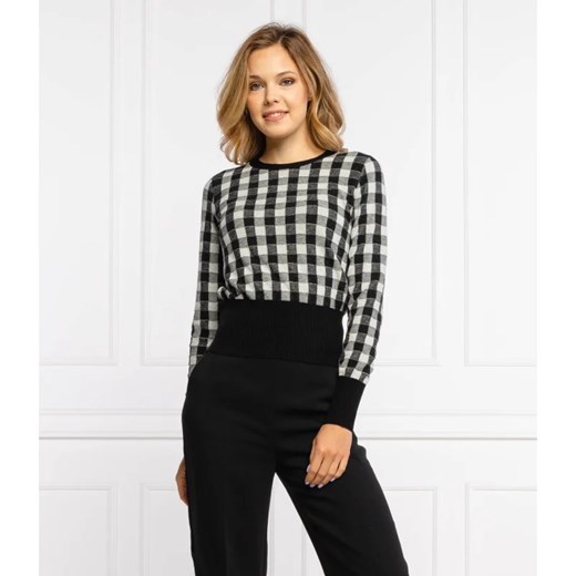 Sweter damski Max & Co. wielokolorowy z okrągłym dekoltem