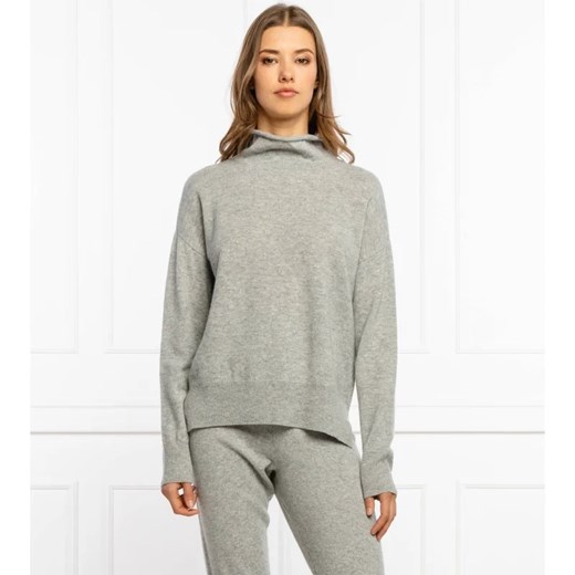 DKNY Wełniany sweter | Oversize fit | z dodatkiem kaszmiru S Gomez Fashion Store