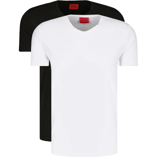 HUGO T-shirt 2-pack HUGO-V | Slim Fit ze sklepu Gomez Fashion Store w kategorii T-shirty męskie - zdjęcie 163954507