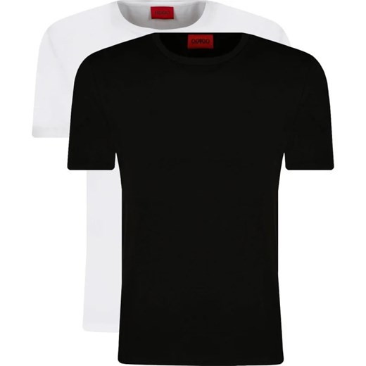HUGO T-shirt 2-pack | Regular Fit ze sklepu Gomez Fashion Store w kategorii T-shirty męskie - zdjęcie 163954568