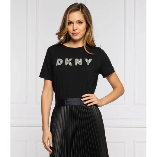 DKNY Sport T-shirt PERFORMANCE | Regular Fit XS wyprzedaż Gomez Fashion Store