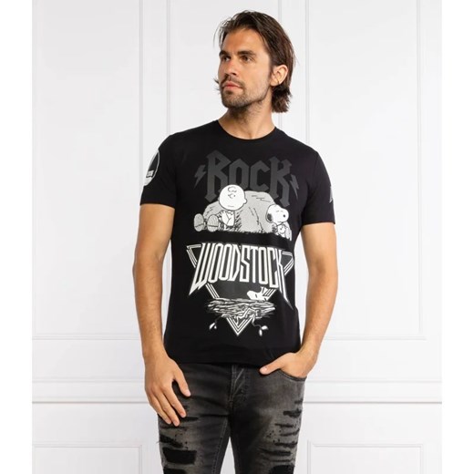 T-shirt męski Iceberg z bawełny