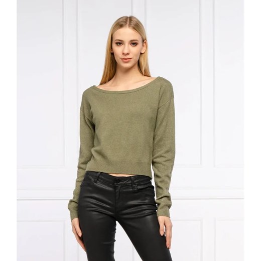 GUESS Sweter TANYA | Cropped Fit | z dodatkiem wełny ze sklepu Gomez Fashion Store w kategorii Swetry damskie - zdjęcie 163954977