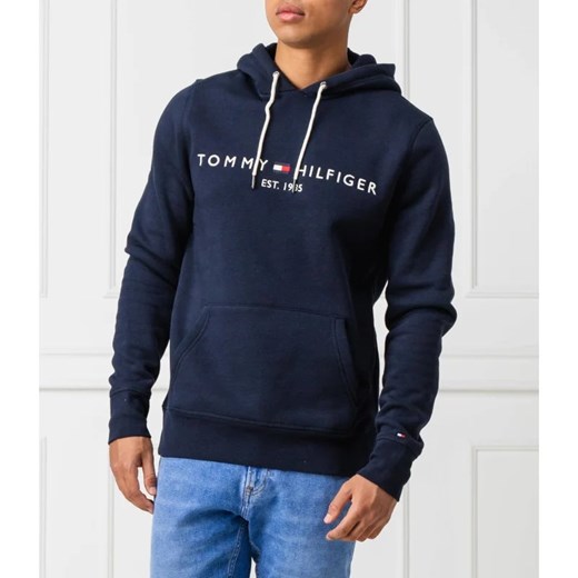 Tommy Hilfiger Bluza TOMMY LOGO HOODY | Regular Fit ze sklepu Gomez Fashion Store w kategorii Bluzy męskie - zdjęcie 163955335