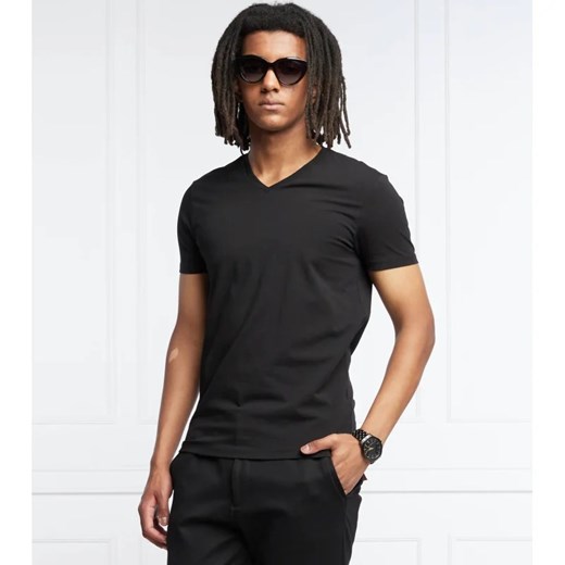 T-shirt męski Hugo Boss z elastanu
