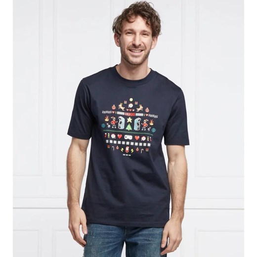 HUGO T-shirt Dxmas | Regular Fit XS Gomez Fashion Store wyprzedaż