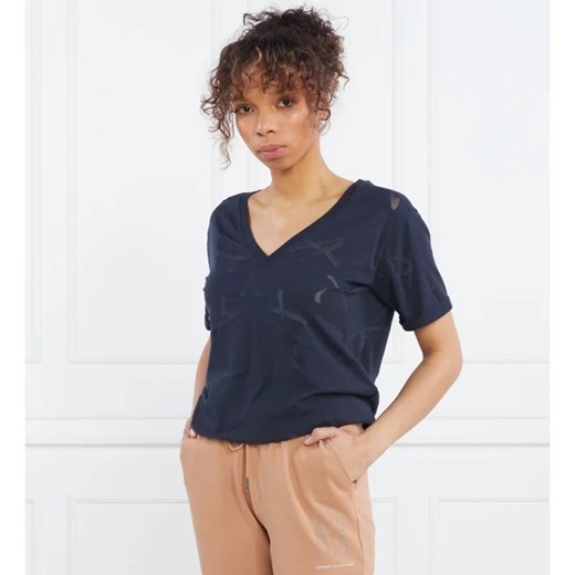 Armani Exchange T-shirt | Regular Fit ze sklepu Gomez Fashion Store w kategorii Bluzki damskie - zdjęcie 163956409