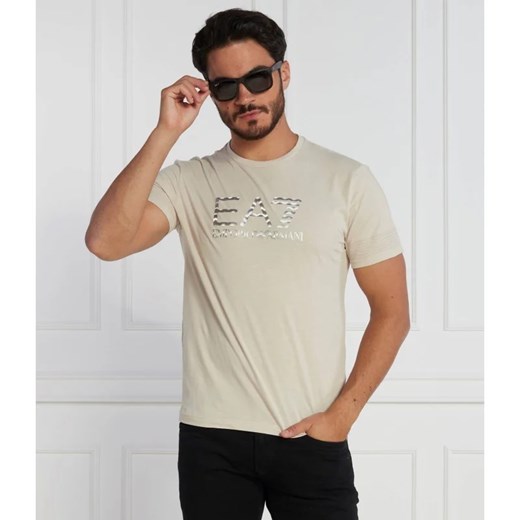 EA7 T-shirt | Regular Fit XXXL promocja Gomez Fashion Store