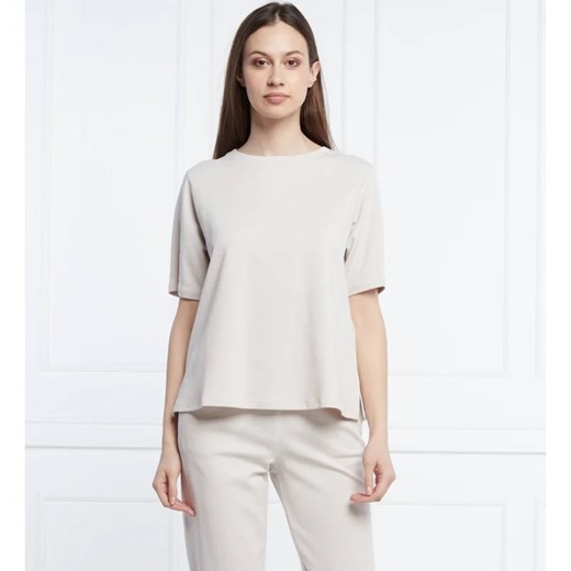 Max Mara Leisure T-shirt SAND | Oversize fit ze sklepu Gomez Fashion Store w kategorii Bluzki damskie - zdjęcie 163956689