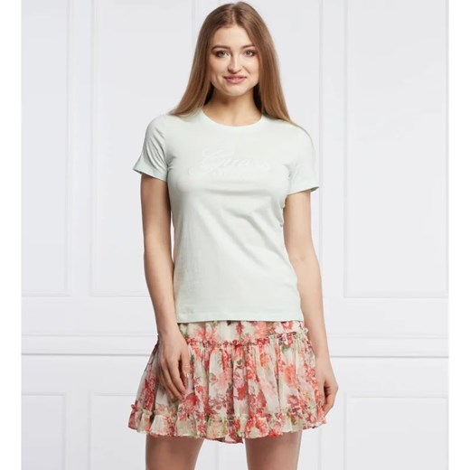 GUESS T-shirt | Regular Fit ze sklepu Gomez Fashion Store w kategorii Bluzki damskie - zdjęcie 163956799