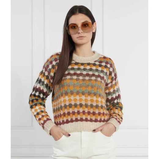 Ba&sh Wełniany sweter | Regular Fit ze sklepu Gomez Fashion Store w kategorii Swetry damskie - zdjęcie 163956959