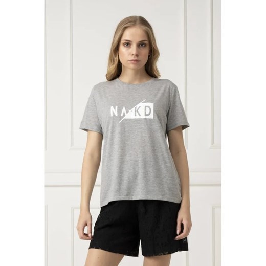 NA-KD T-shirt | Regular Fit ze sklepu Gomez Fashion Store w kategorii Bluzki damskie - zdjęcie 163956988