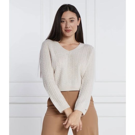 Sweter damski Tommy Hilfiger z wełny